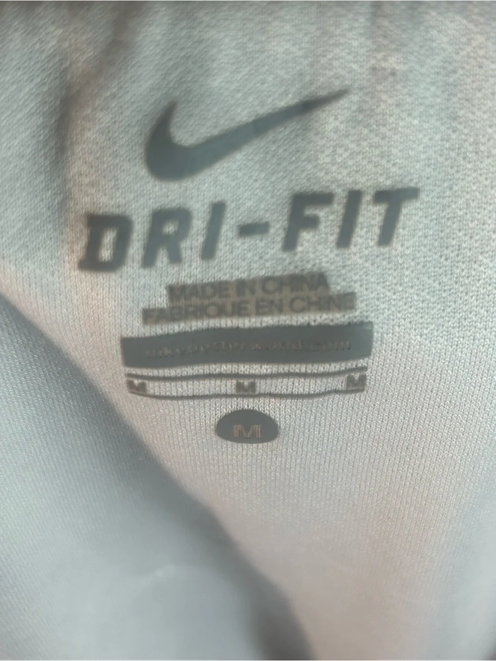 Nike Girls White Pink Red Colorblock Athletic Shorts